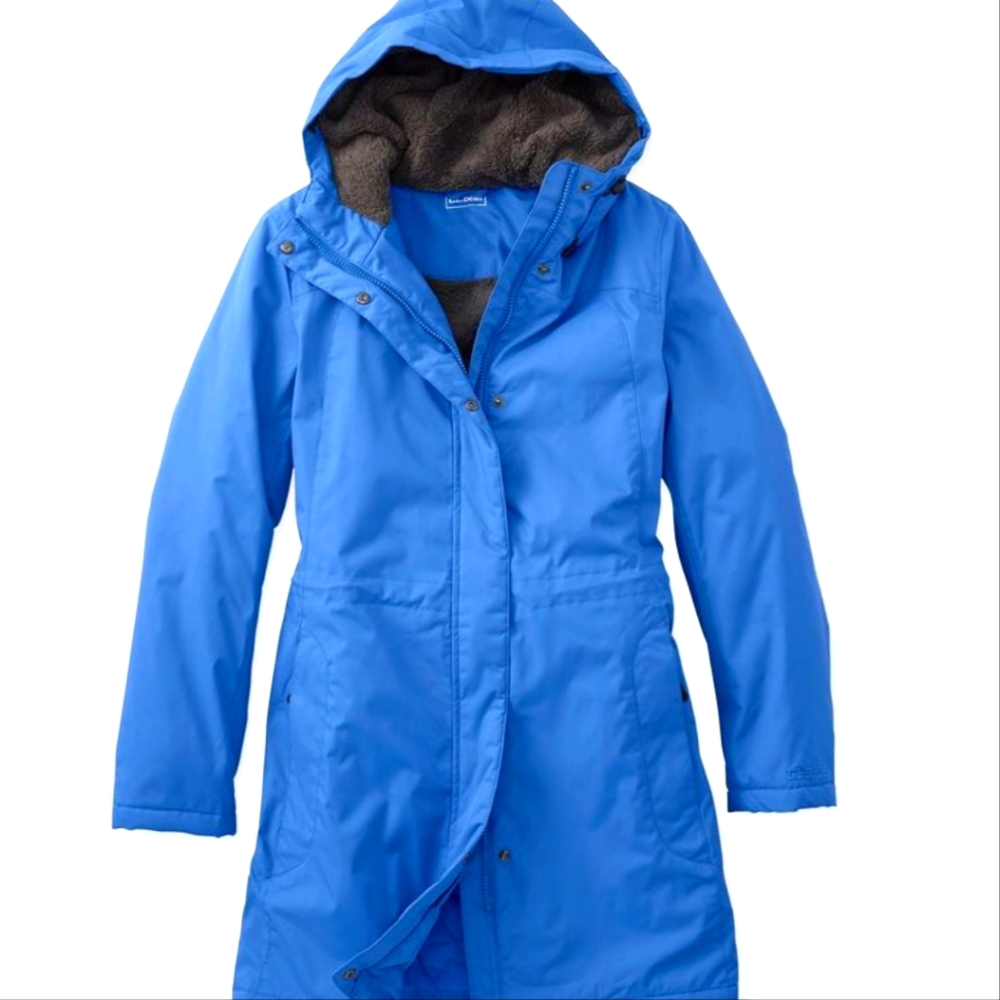 LL Bean Winter Warmer Parka - Sky Blue